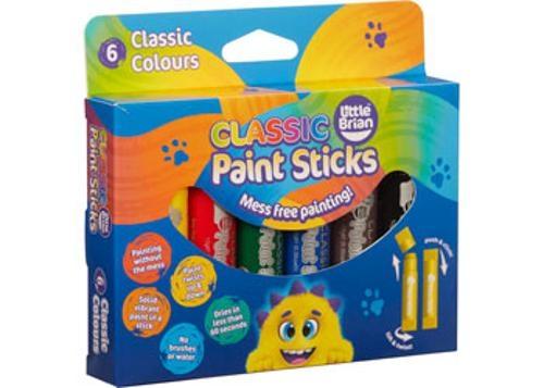 Little Brian Paint Sticks - Classic 6pk
