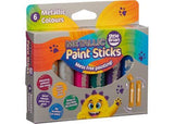 Little Brian Paint Sticks - Metallic 6pk