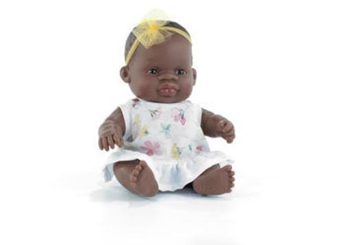 Miniland - My Friends & Me African Girl Baby Doll 21cm