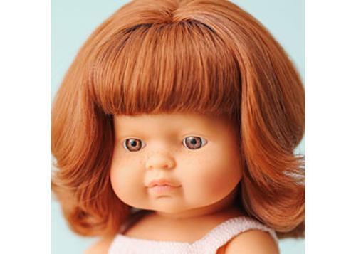 Miniland - My Friends & Me Baby Doll Redhead Girl 38Cm