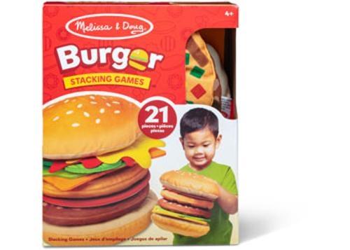 Melissa & Doug - Burger Stacking Game