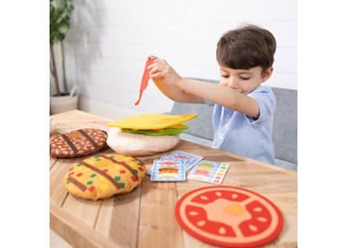 Melissa & Doug - Burger Stacking Game