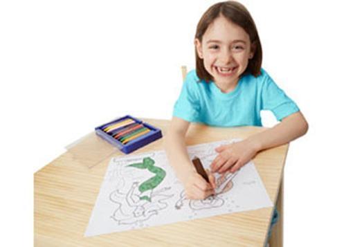 Melissa & Doug - Jumbo Colouring Pad - Pink