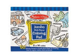 Melissa & Doug - Jumbo Colouring Pad (Blue)