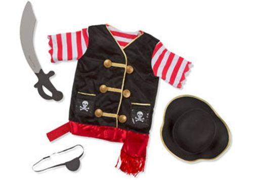 Melissa & Doug - Pirate Role Play Costume Set 3pk