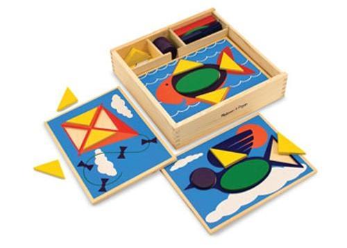 Melissa & Doug - Beginner Pattern Blocks