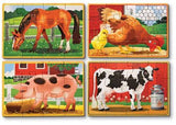 Melissa & Doug - Farm Puzzles In A Box