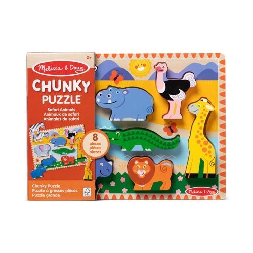 Melissa & Doug - Safari Chunky Puzzle