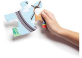Melissa & Doug - Race Around the World Tracks Floor Puzzle