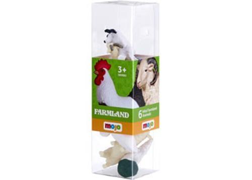 Mojo - Farm Assorted Animals 2x6 Pieces