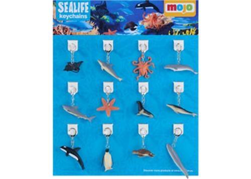 Mojo - Sea Life Keychains 36 Pieces