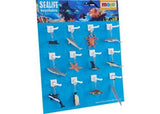 Mojo - Sea Life Keychains 36 Pieces