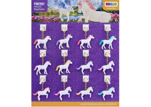 Mojo - Unicorn Keychains 36 Pieces