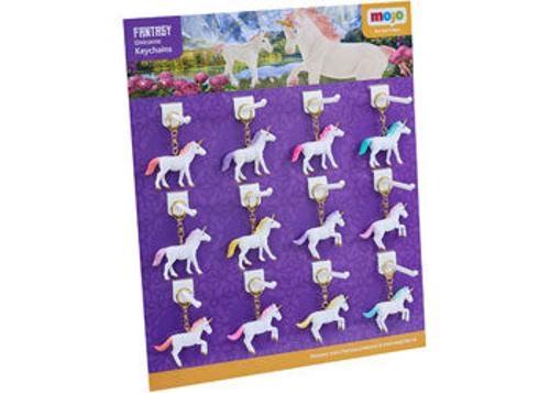 Mojo - Unicorn Keychains 36 Pieces