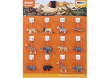 Mojo - Wildlife Keychains 36 Pieces