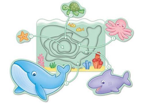Orchard Toys - Under The Sea Nesting Puzzle