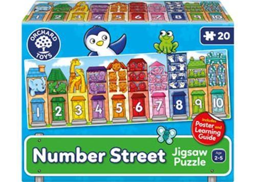 Orchard Toys - Number Street 20 Pieces Puzzle