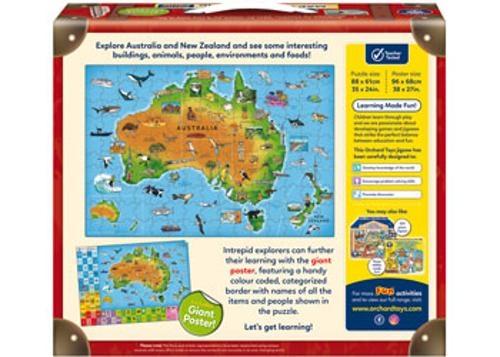 Orchard Toys - Map of Australia & New Zealand Puzzle