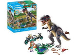 Playmobil - T-Rex trace path