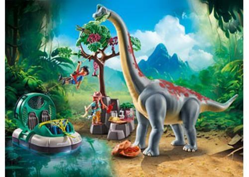 Playmobil - Brachiosaurus with Hovercraft