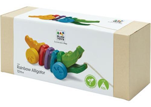 PlanToys - Rainbow Alligator