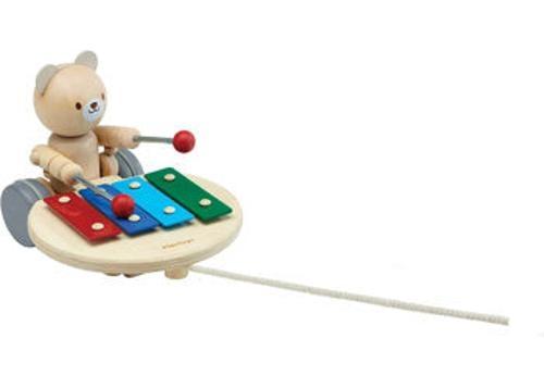 PlanToys - Pull-Along Musical Bear
