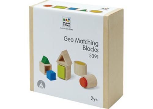 PlanToys - Geo Matching Boxes