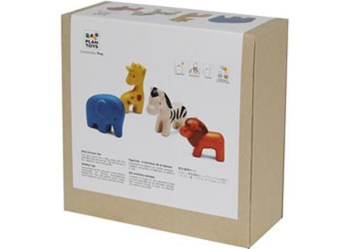 PlanToys - Wild Animals Set