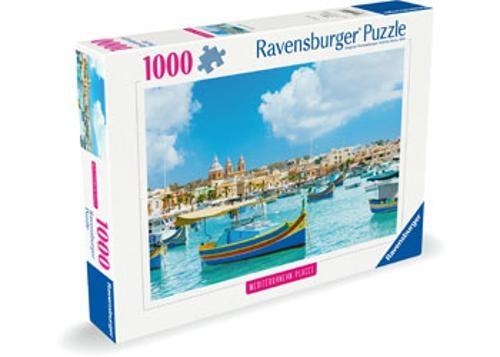 Ravensburger - Mediterranean Malta Puzzle 1000 Pieces