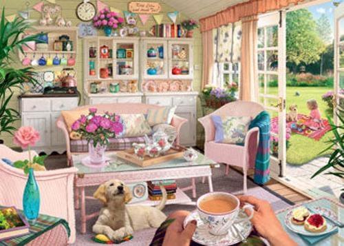 Ravensburger - My Haven No 9 The Tea Shed Puzzle 1000 Pieces