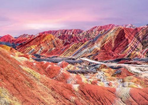 Ravensburger - Rainbow Mountains China Puzzle 1000 Pieces