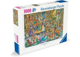 Ravensburger - Midnight at the Library Puzzle 1000 Pieces