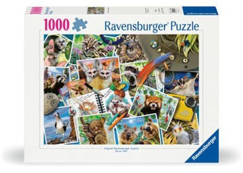 Ravensburger - A Traveler's Animal Journal Puzzle 1000 Pieces