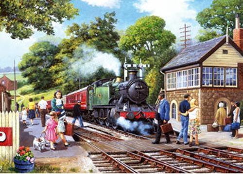 Ravensburger - A Country Station Puzzle 1000 Pieces