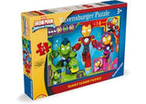 Ravensburger - Iron Man & His Awesome Friends Giant Floor Puzzle 24 pieces