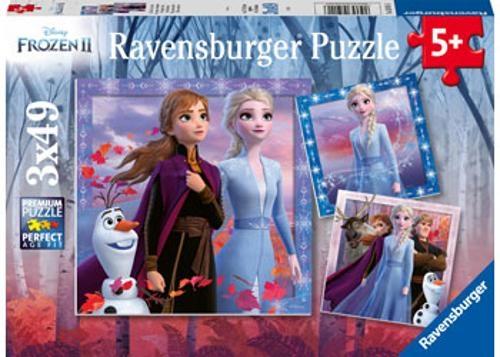 Ravensburger - Disney Frozen 2 the Journey Starts 3x49 Pieces