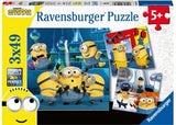 Ravensburger - Funny Minions Puzzle 3x49 Pieces