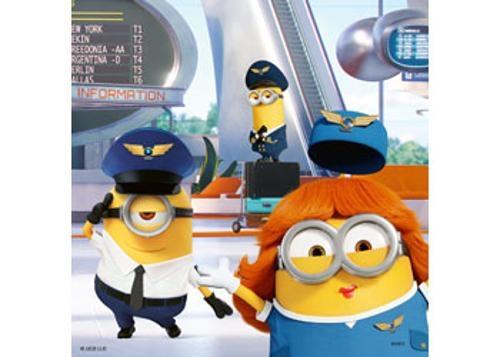 Ravensburger - Funny Minions Puzzle 3x49 Pieces