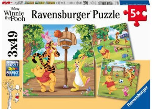Ravensburger - Disney Sports Days Puzzle 3x49 Pieces
