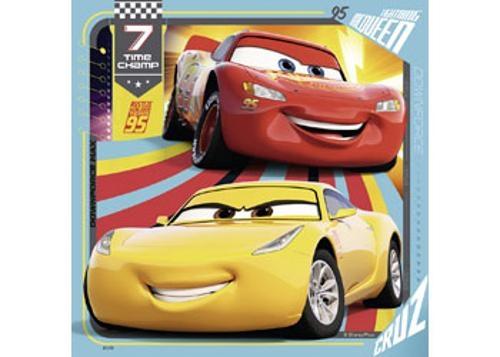 Ravensburger - Disney Cars 3 Collection Puzzle 3x49 Pieces