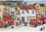 Ravensburger - Busy Fire Brigade Puzzle 2x24 Pieces