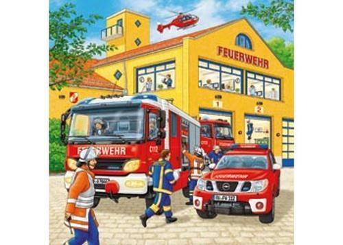 Ravensburger - Fire Brigade Run Puzzle 3x49 Pieces