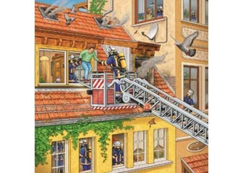 Ravensburger - Fire Brigade Run Puzzle 3x49 Pieces