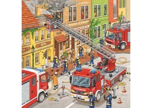 Ravensburger - Fire Brigade Run Puzzle 3x49 Pieces