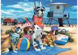 Ravensburger - No Dogs on the Beach Puzzle 100 Pieces
