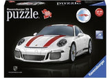Ravensburger - 3D Puzzle Porsche 911R Puzzle 108 Pieces