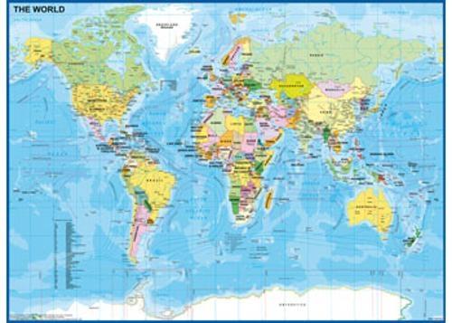 Ravensburger - Map of the World Puzzle 200 Pieces
