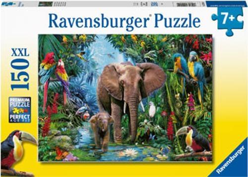 Ravensburger - Elephants at the Oasis Puzzle 150 Pieces