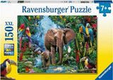 Ravensburger - Elephants at the Oasis Puzzle 150 Pieces