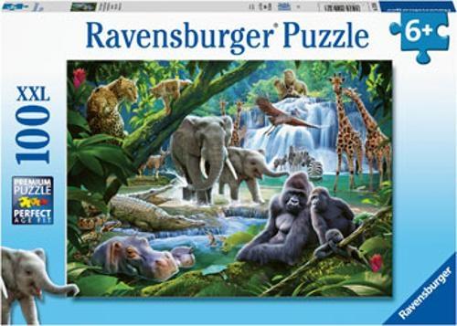 Ravensburger - Jungle Animals Puzzle 100 Pieces
